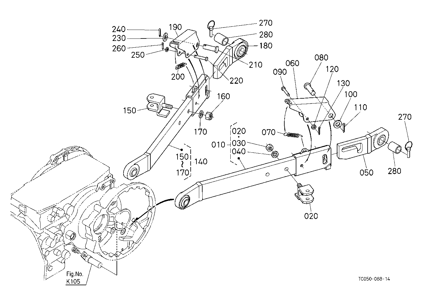 3-Point Linkage 1 (Lower Link)