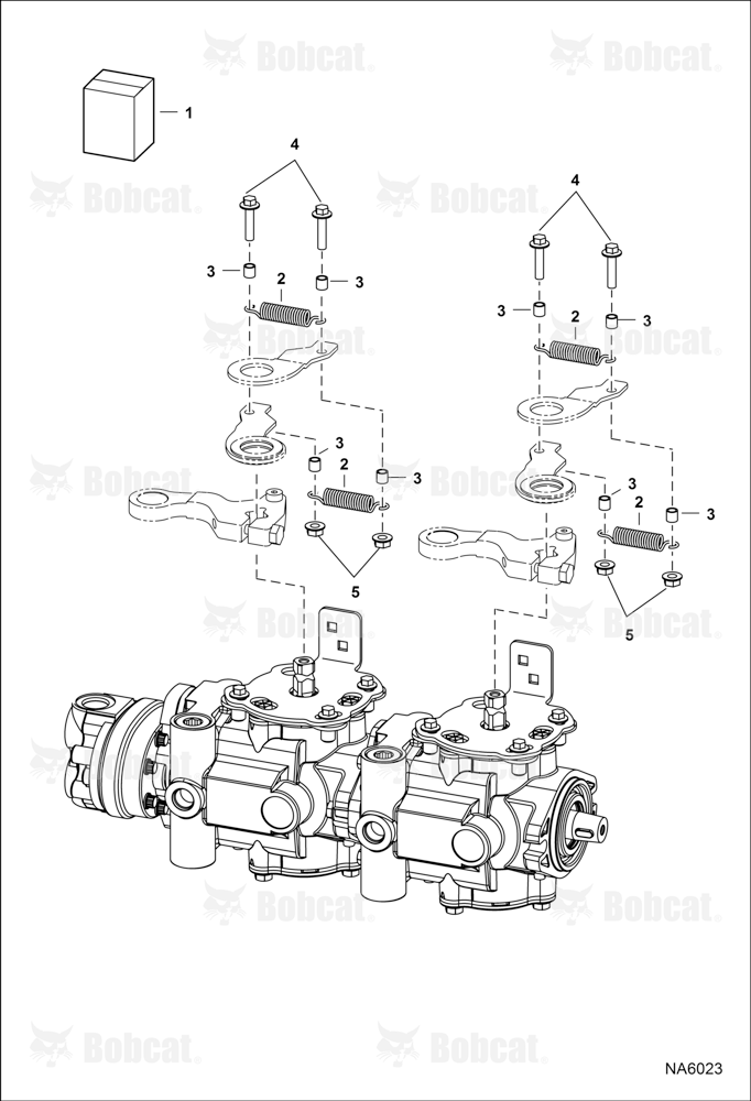 Spring Dual Kit (Japanese Units Only) A3W611001 - A3W613689