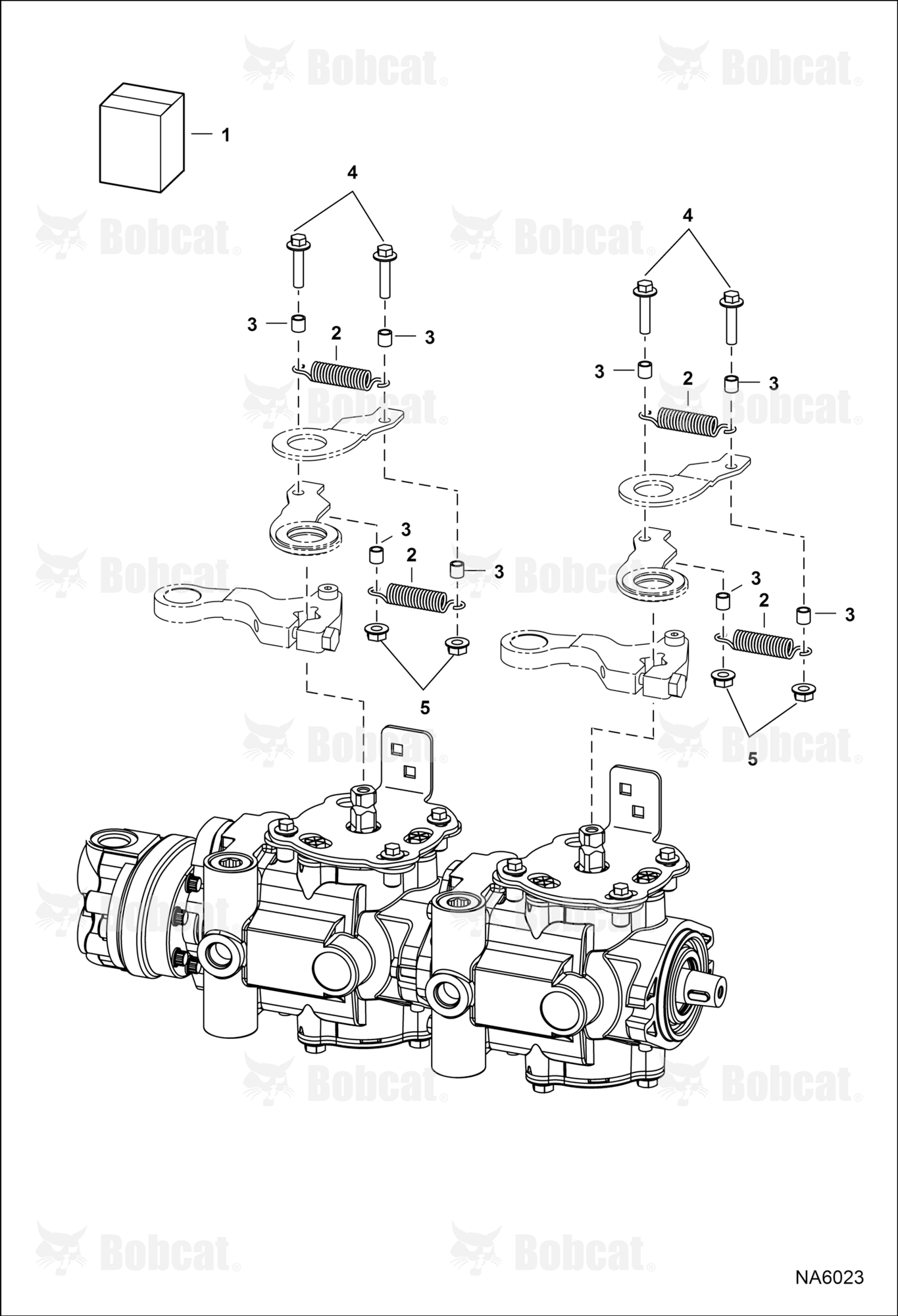 Spring Dual Kit (Japanese Units Only)  A3W611001 - A3W613689