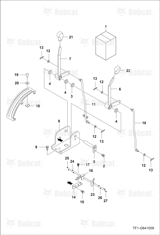 Position Draft Control Lever Group