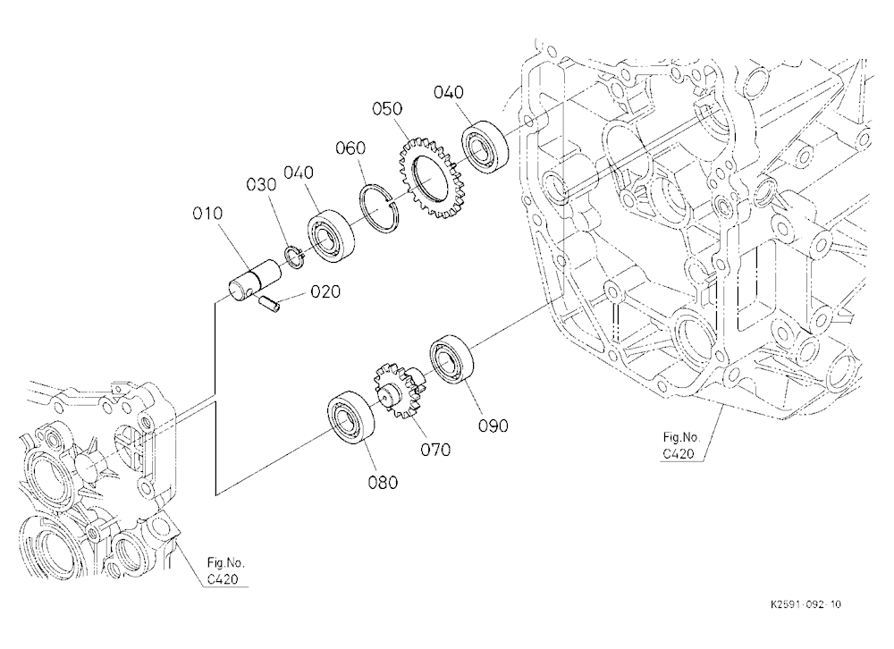 Gp Idle Shaft