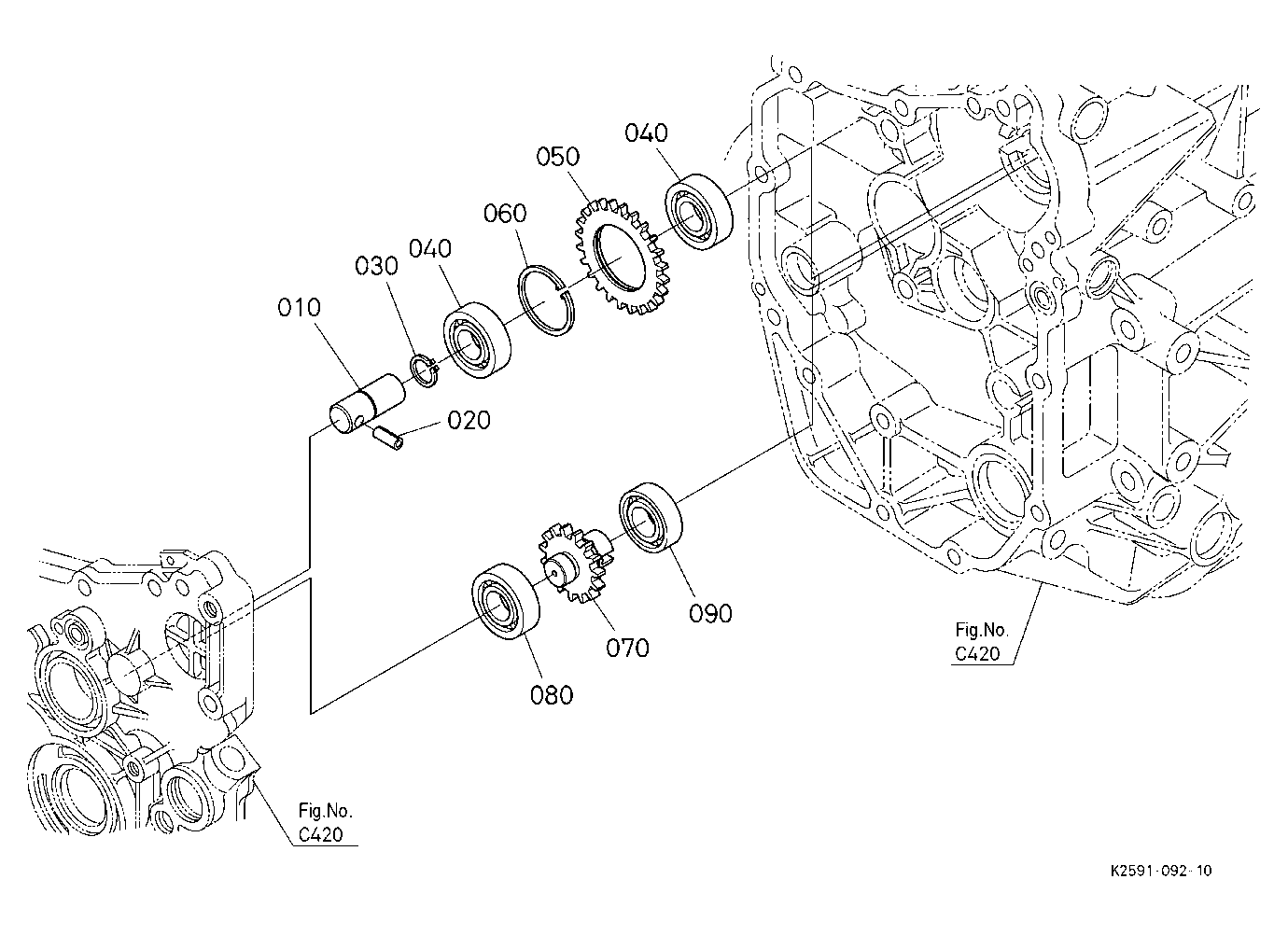 Gp Idle Shaft