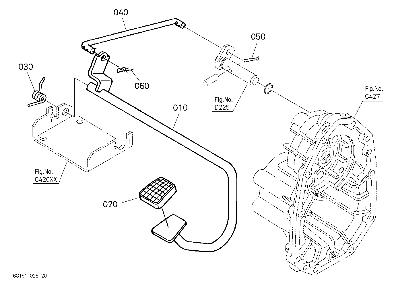 Differential Lock Pedal