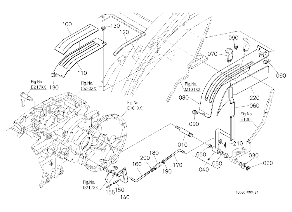 Range Gear Shift Lever [Hst Type] [Cab Type]