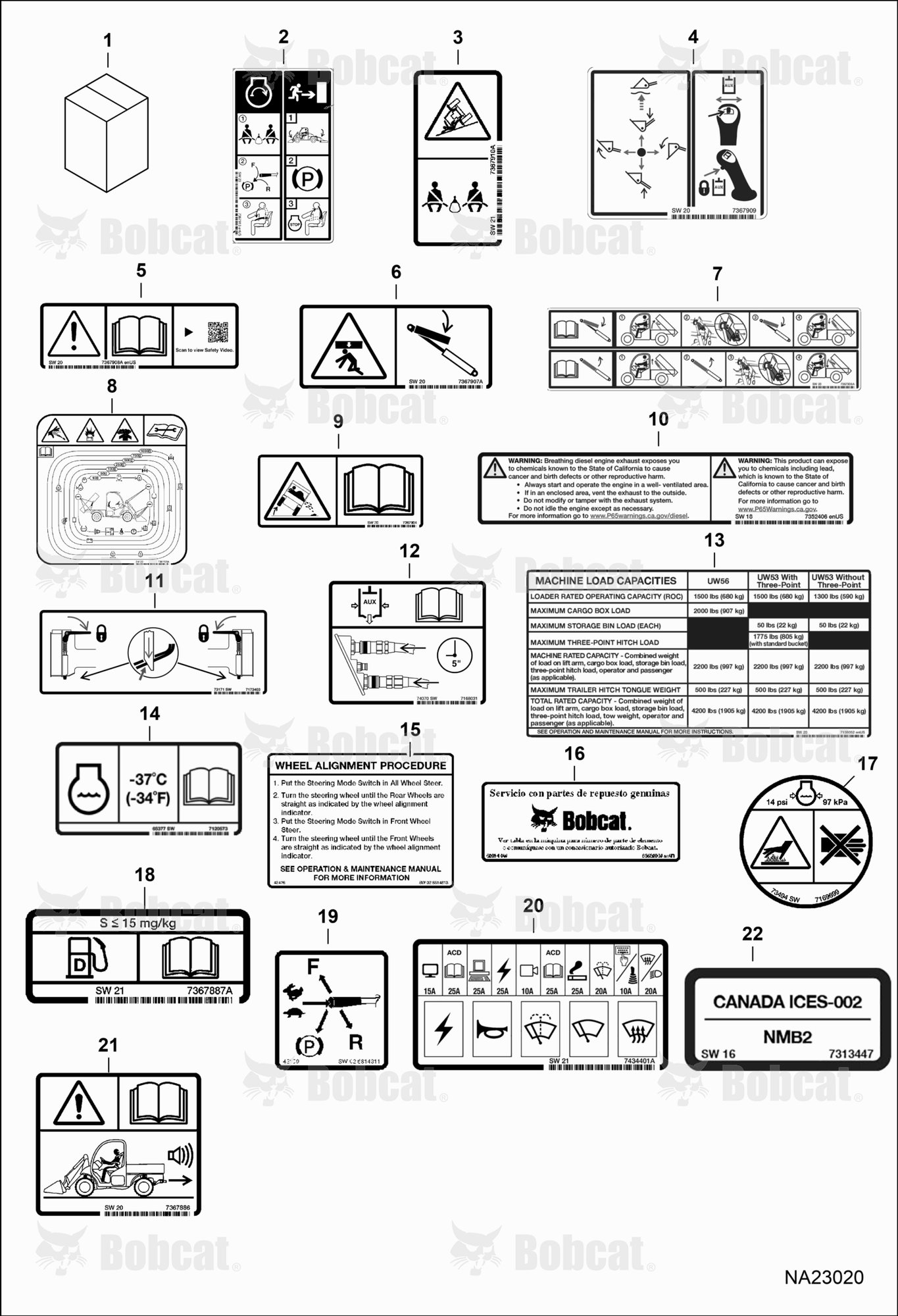 Decals (Inside)