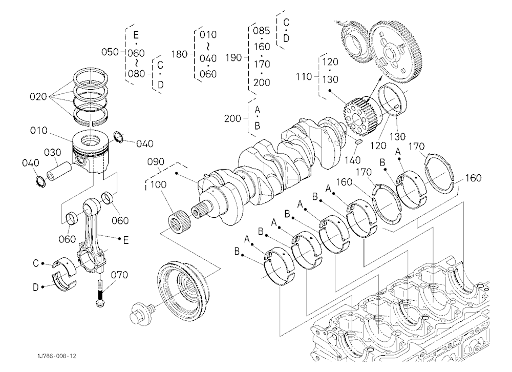 Piston And Crankshaft