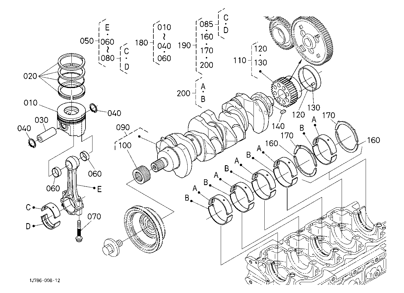 Piston And Crankshaft