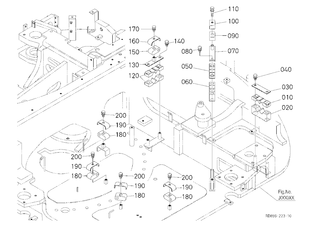 Oil Piping (Clamp 2)