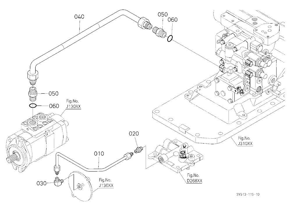 Hydraulic Oil Line (Delivery)