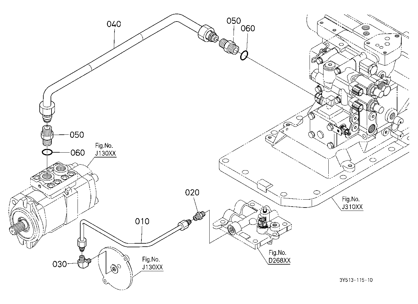 Hydraulic Oil Line (Delivery)
