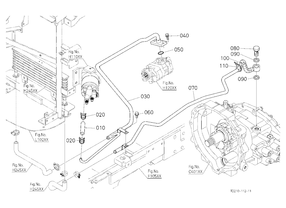 Oil Cooler Return Pipe [New]