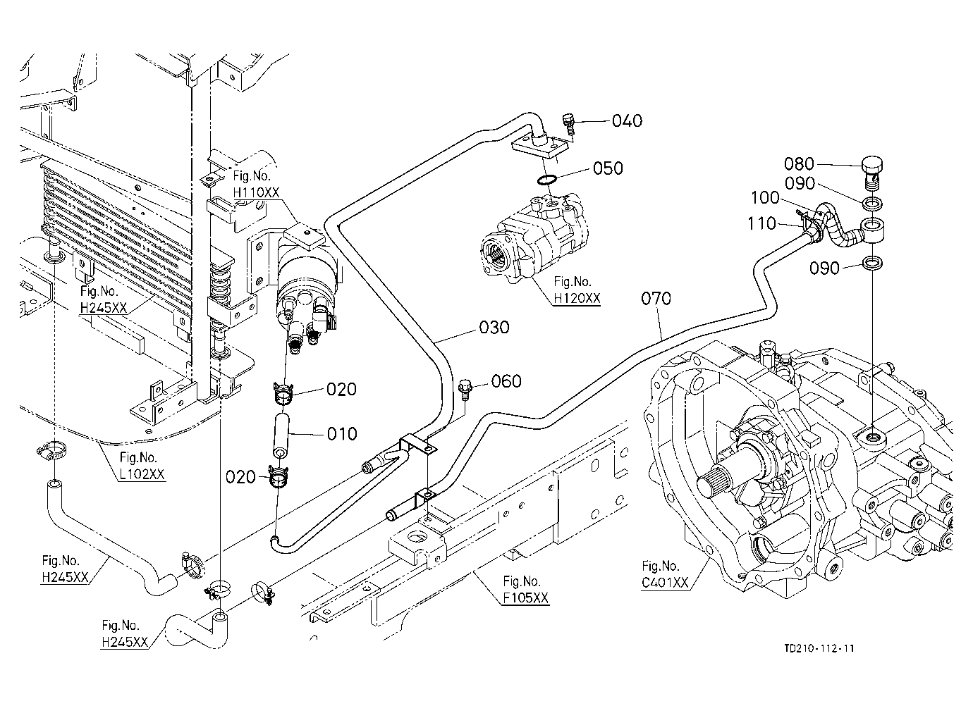 Oil Cooler Return Pipe [New]