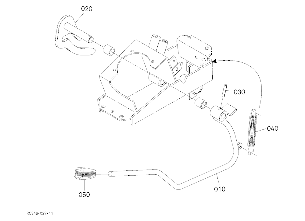 Control Lever (Safety Lock Lever)