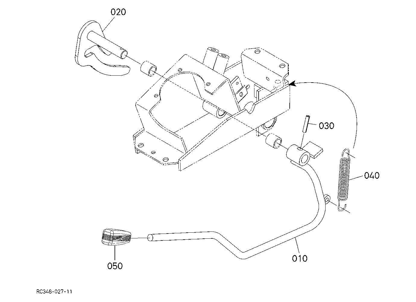 Control Lever (Safety Lock Lever)