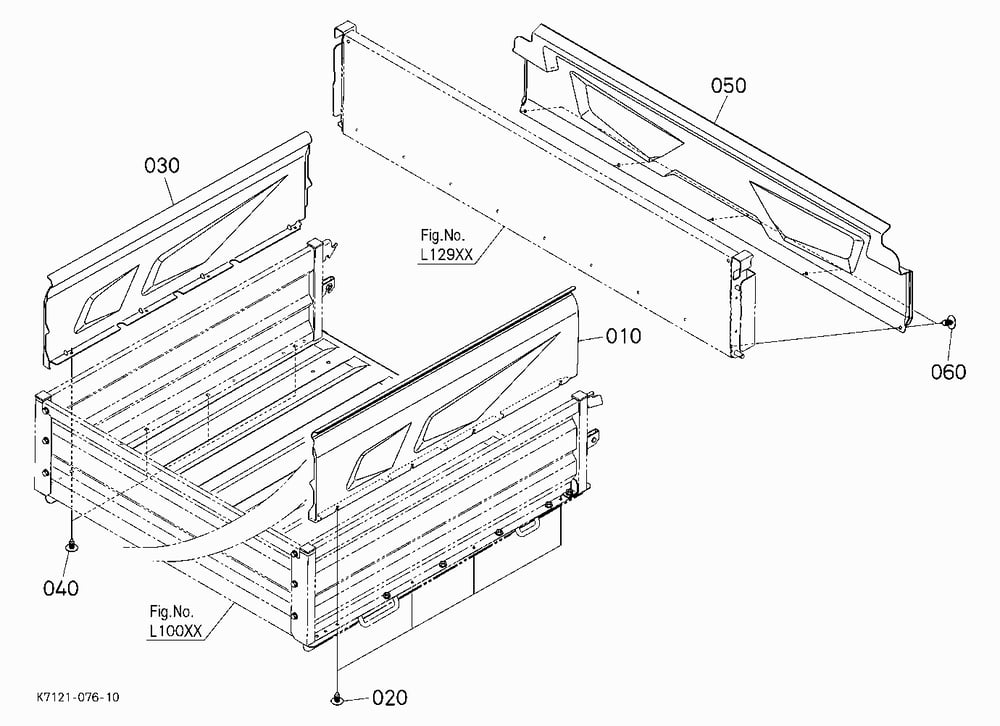 BOX COVER [BED LINER] [EXCEPT FSG]