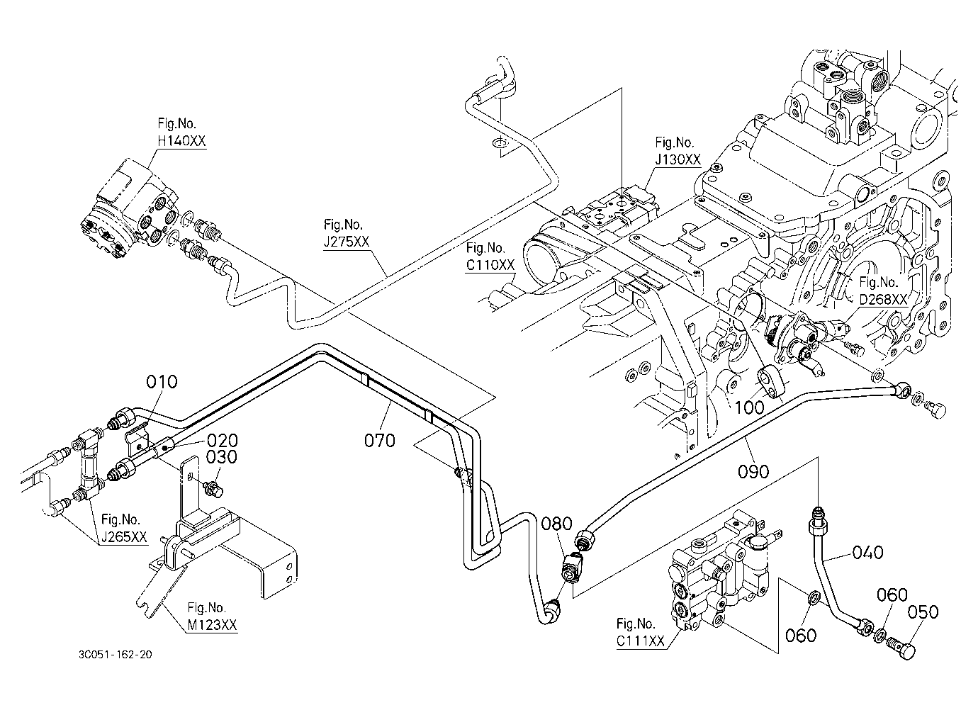 Hydraulic Oil Line (Shuttle/Pto/Controller) [Old]