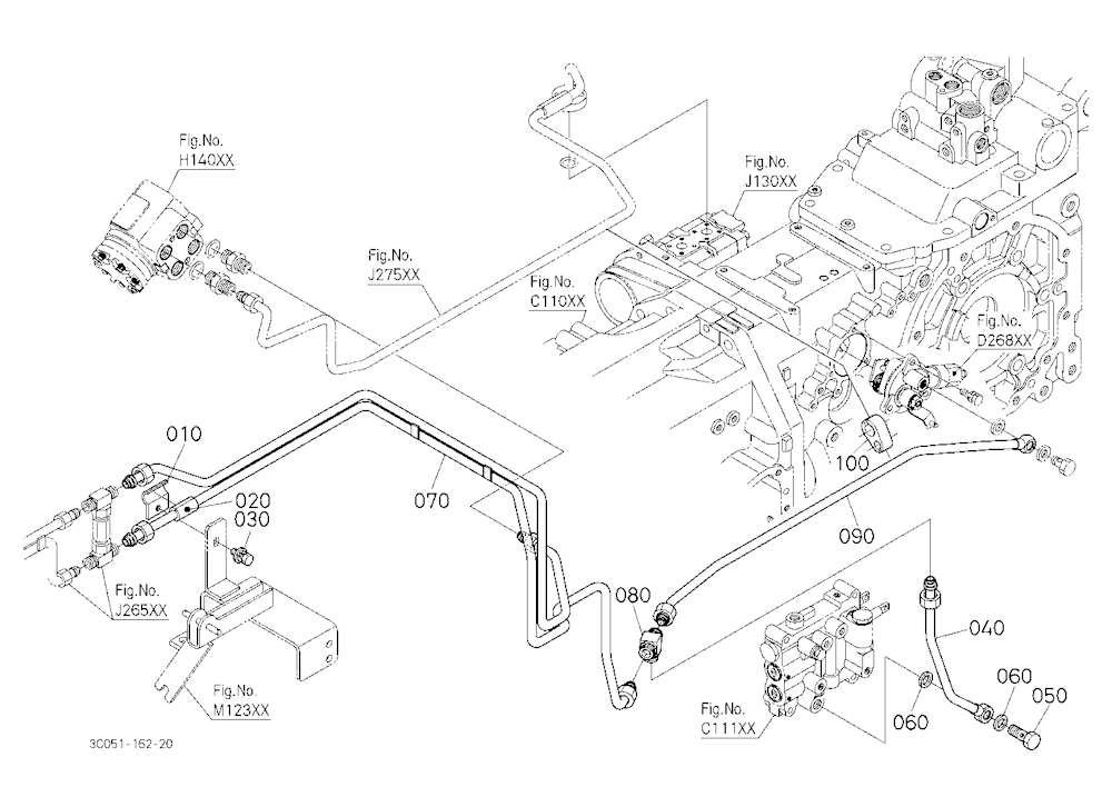 Hydraulic Oil Line (Shuttle/Pto/Controller) [Old]