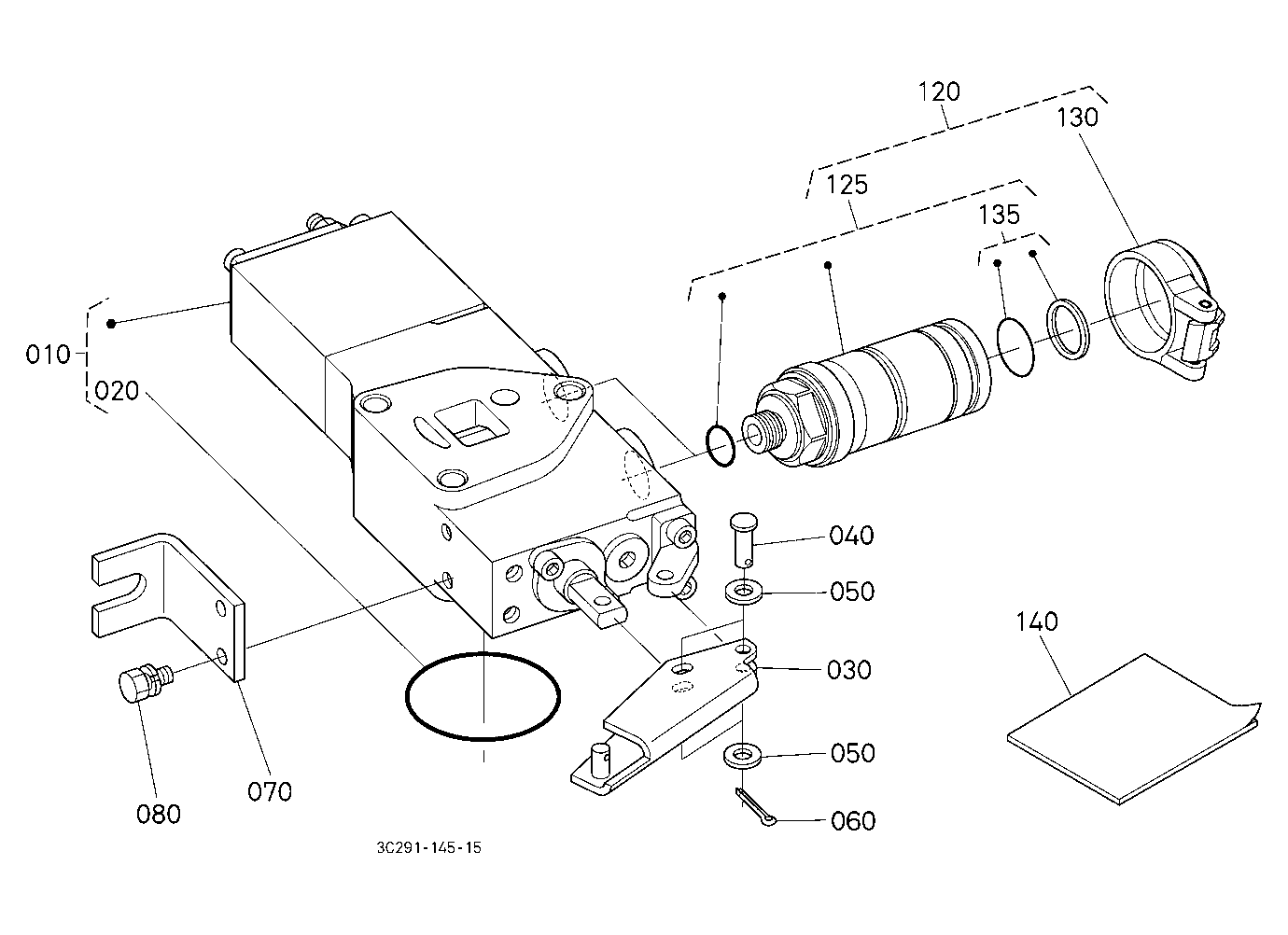 Auxiliary Control Valve Kit (Scd) [Option]