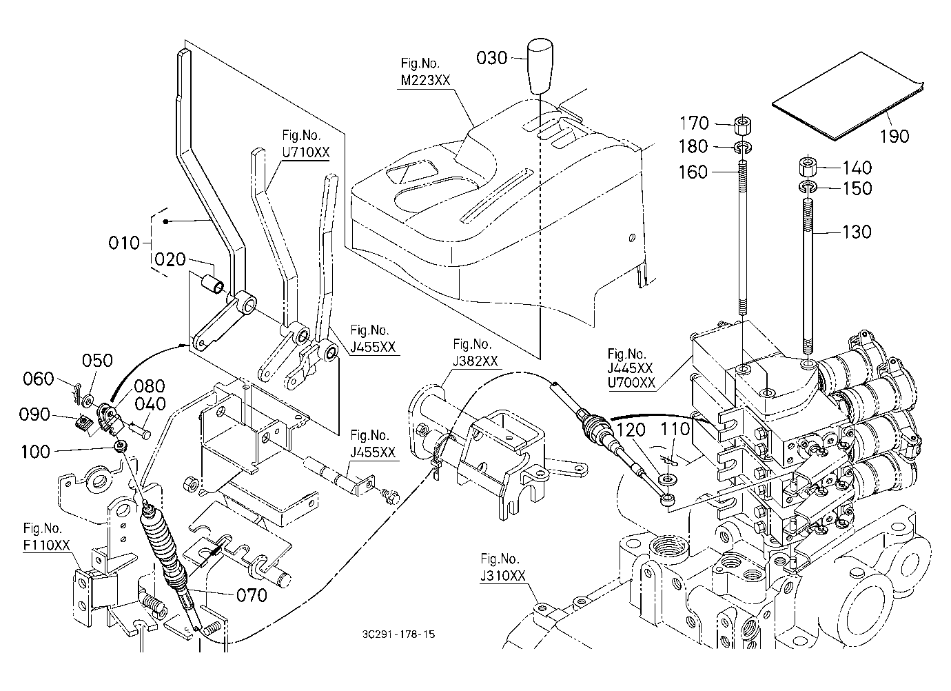 Auxiliary Control Valve Lever Kit (3Rd) [Option]
