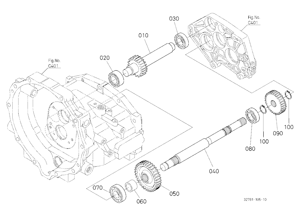 Pto Countershaft