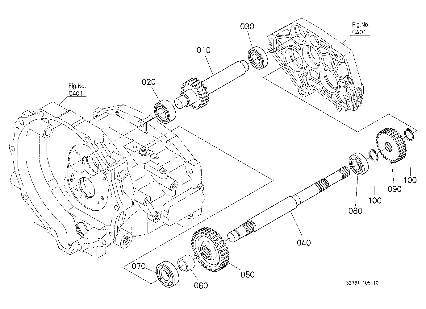 Pto Countershaft