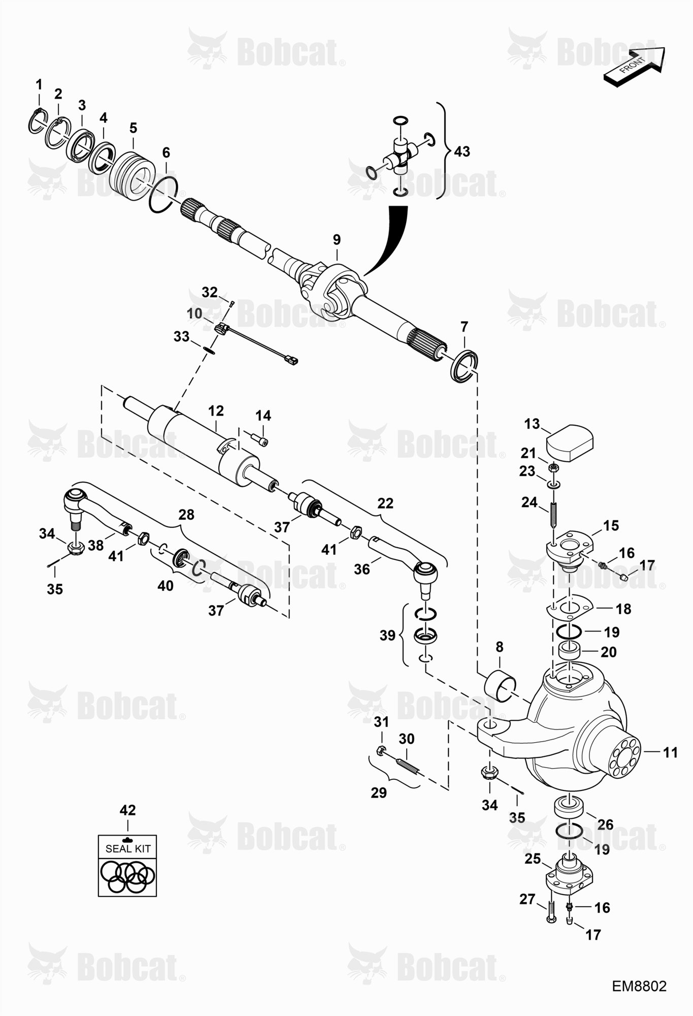 Front Axle (Steering)