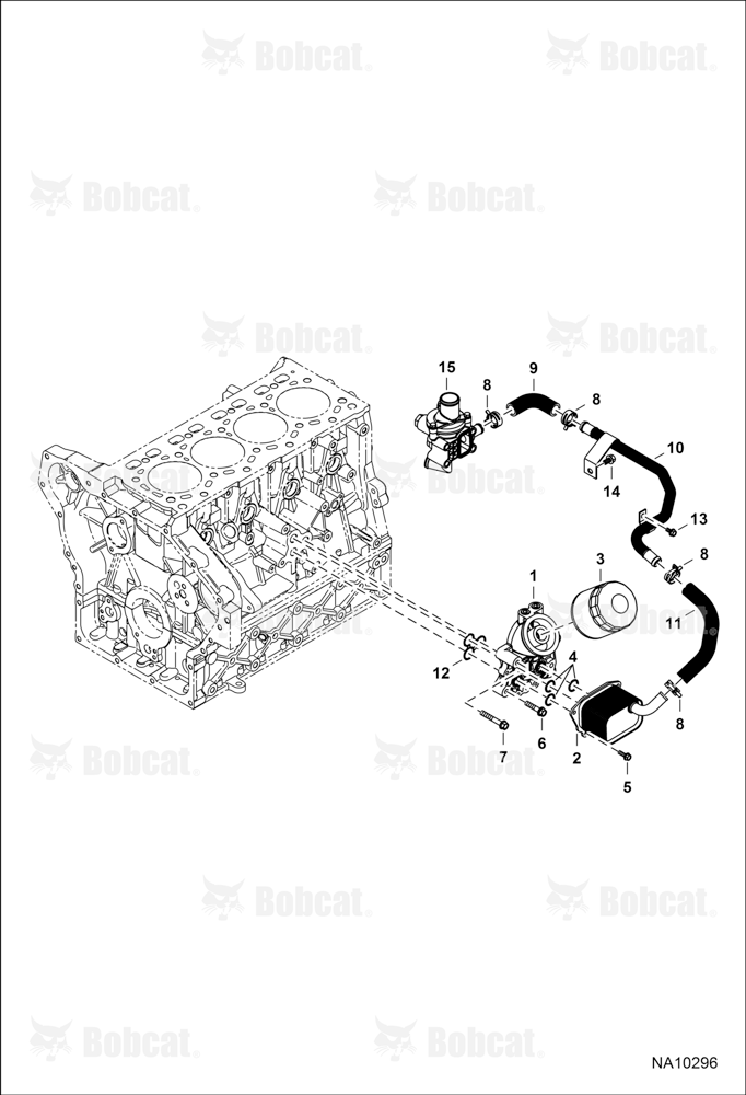 Filter & Oil Cooler (17 Cooling Plates)