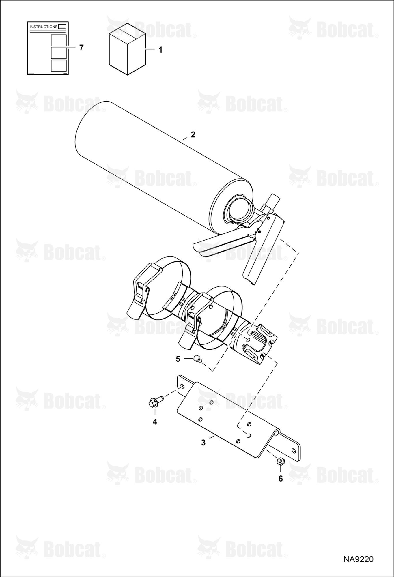 Fire Extinguisher Kit (Canopy)