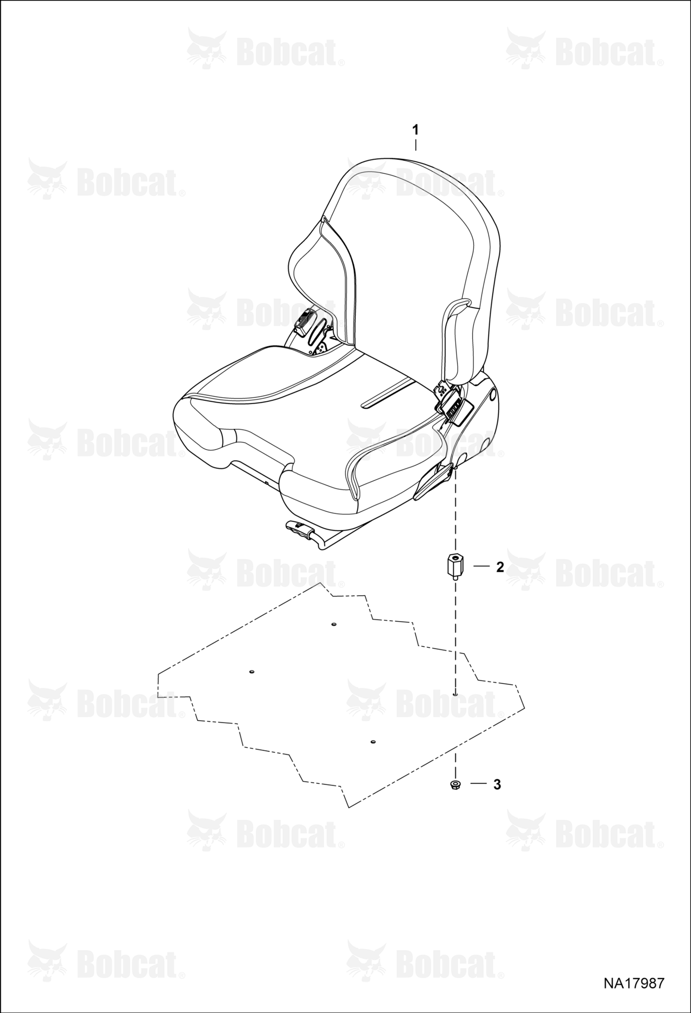 Seat (Static) (Vinyl)
