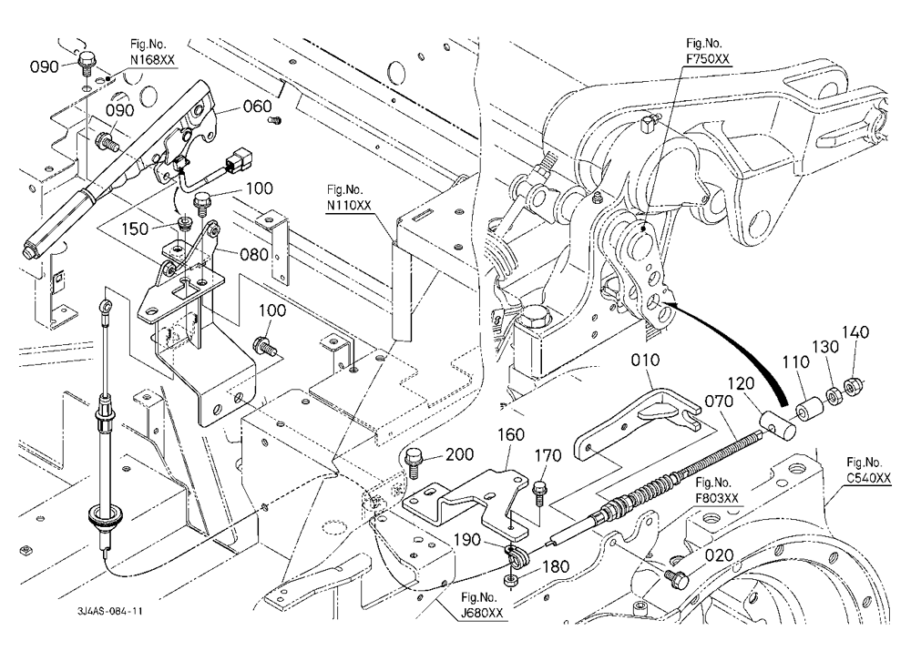 Parking Brake Lever [With Assisted Parking Brake]