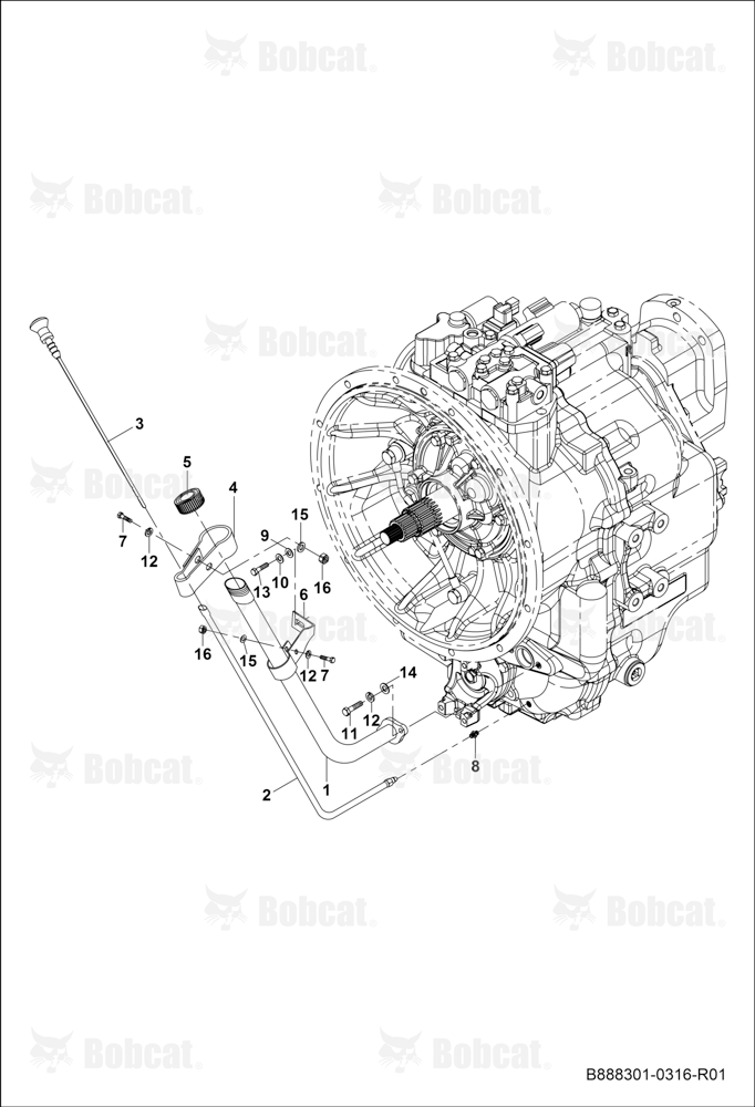 Transmission - Transmission Dipstick B45311001 - B45311029