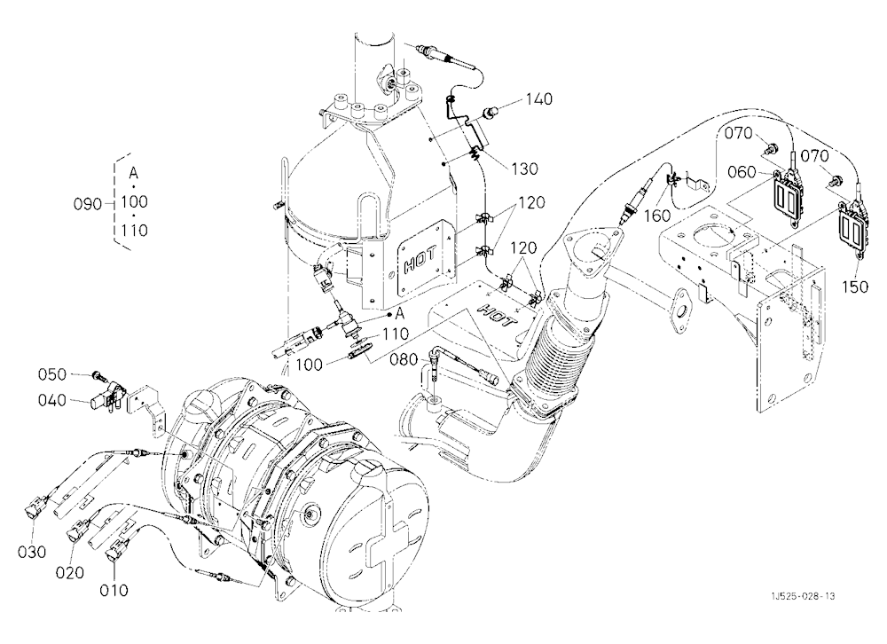 Engine Electrical Parts (Muffler)