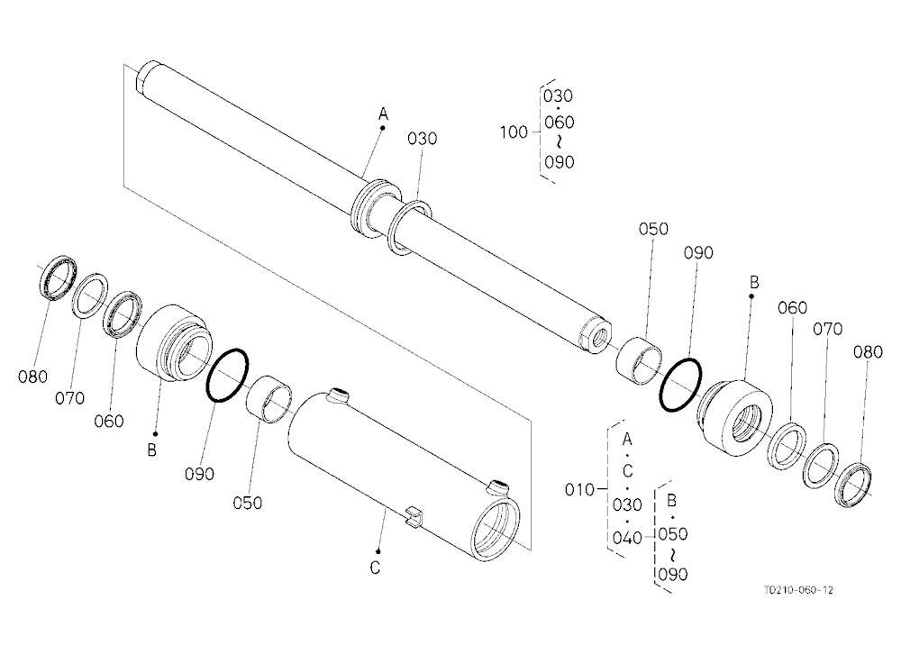 Steering Cylinder [Component Parts]