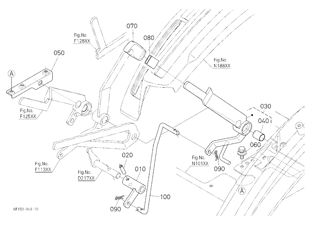 Range Gear Shift Lever [A]