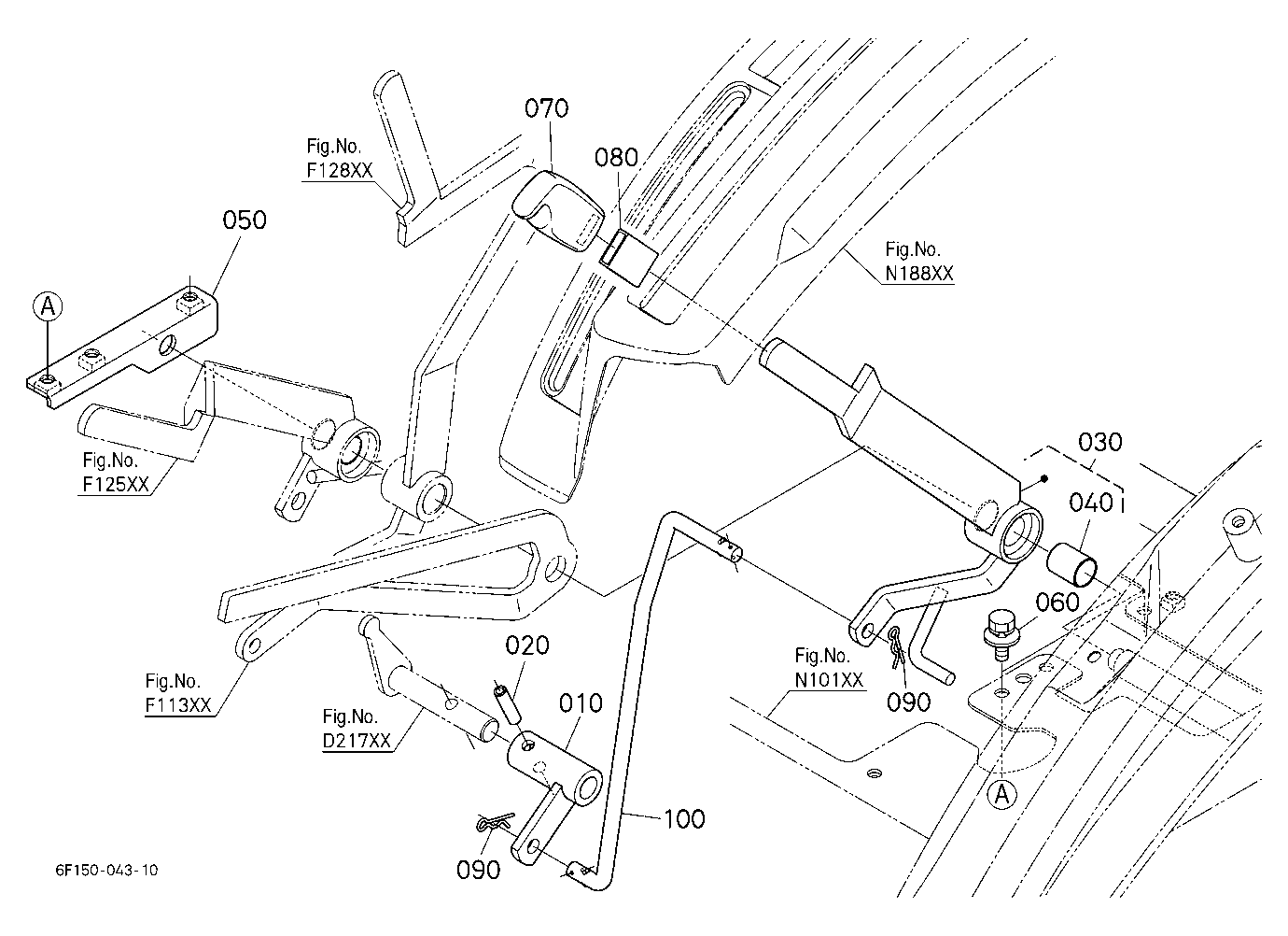Range Gear Shift Lever [A]