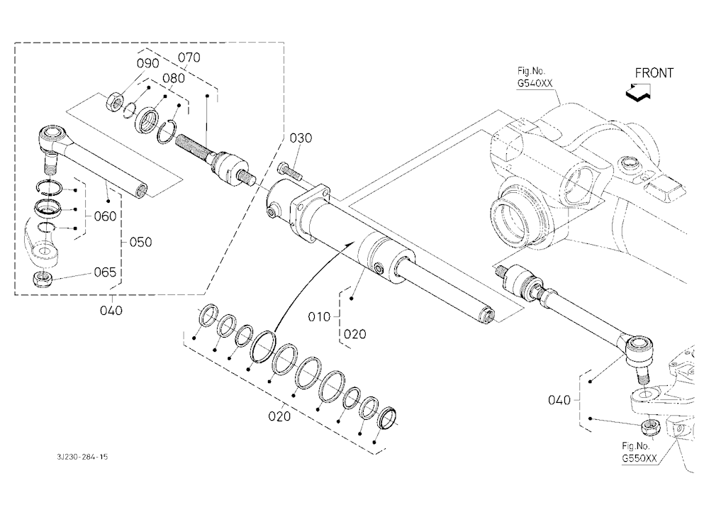 Tie Rod/Steering Cylinder [Front Axle Component]
