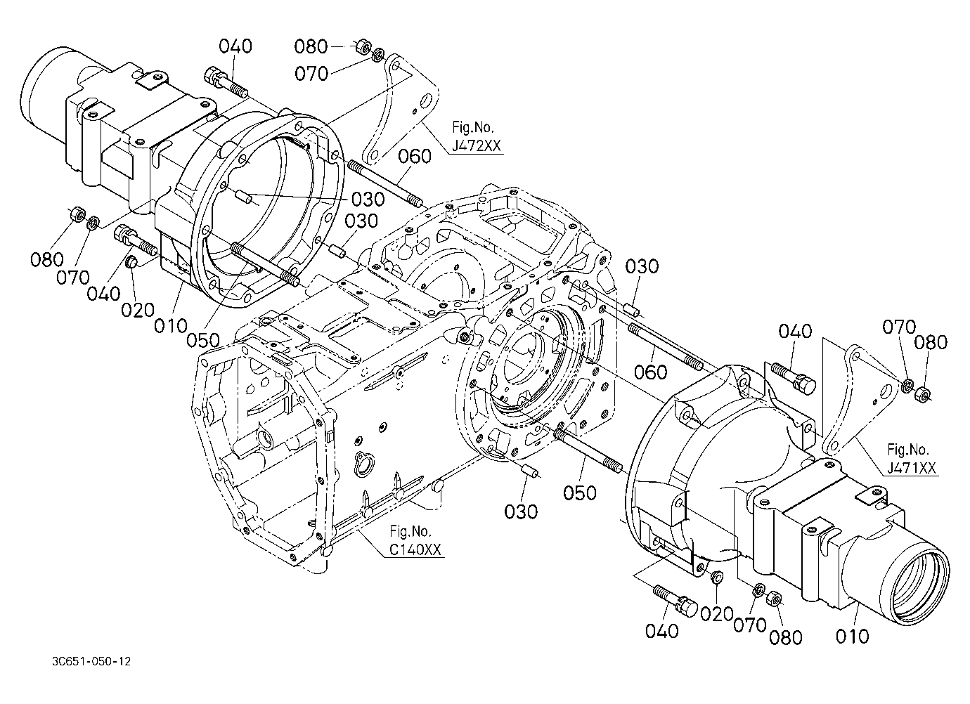Rear Axle Case