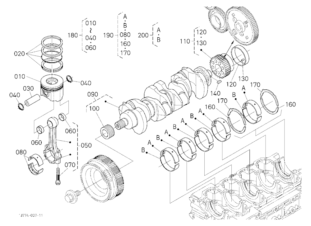 Piston And Crankshaft