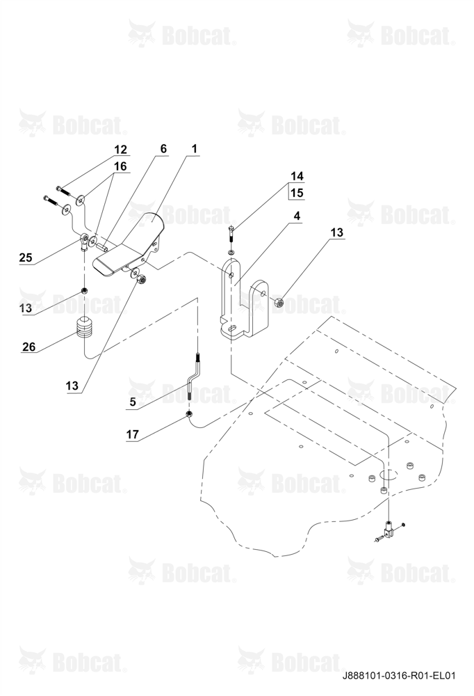 Extended Pedal Group