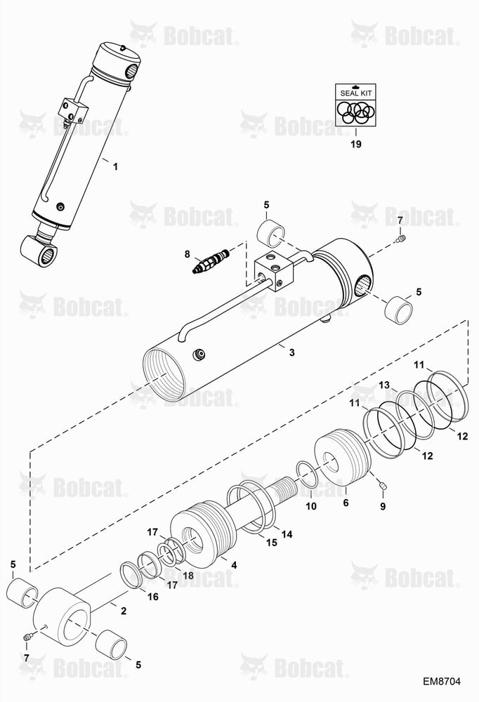Tilt Cylinder