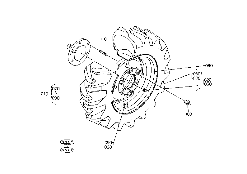 Front Wheel (10-16.5 R4) [A]