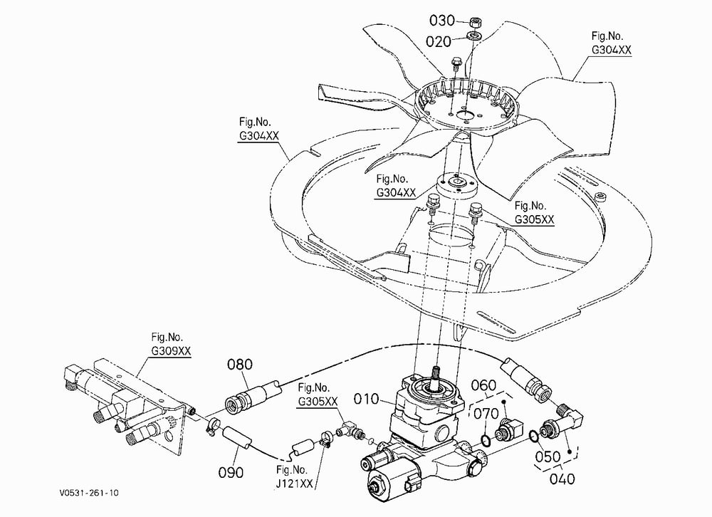 REVERSE FAN KIT (MOTOR) (W/G No.S6854) [OPTION]