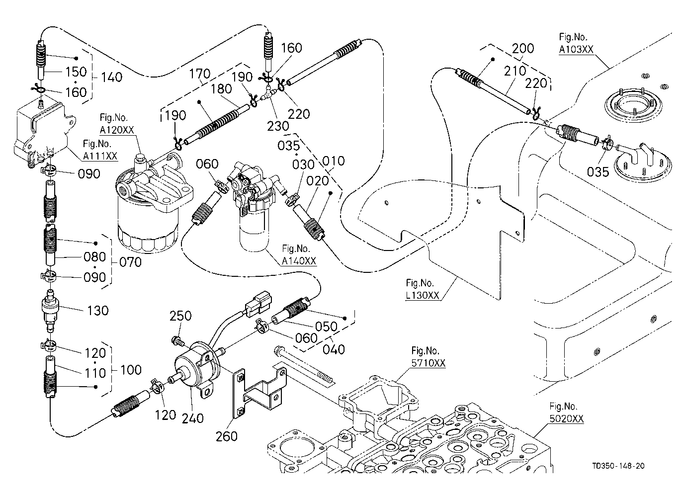Fuel Pipe (Separator/Fuel Pump)