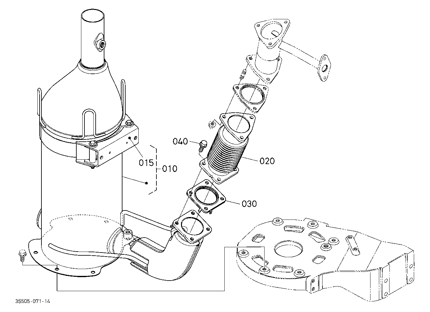 Selective Catalytic Reduction Muffler