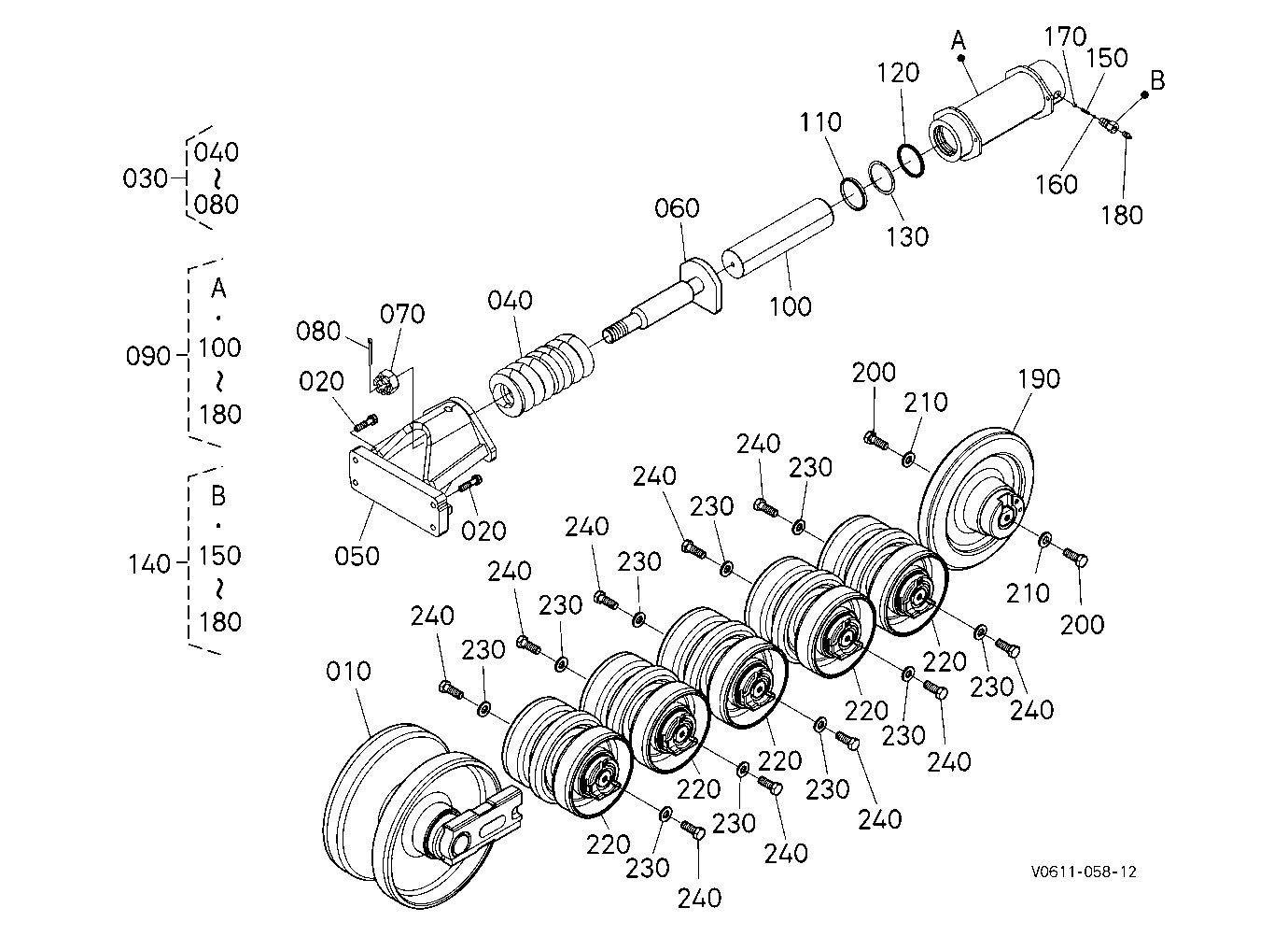 Idler/Track Roller