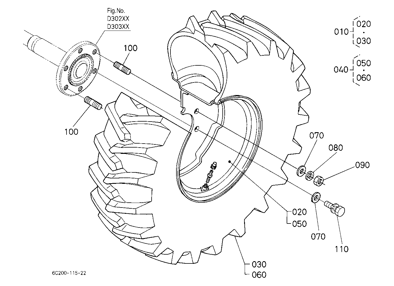 Rear Wheel (12.4-16)