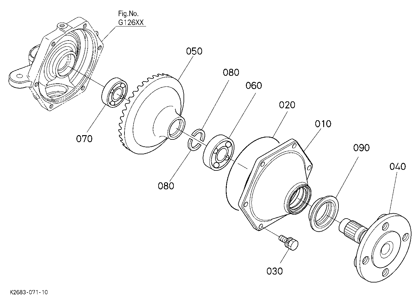 Front Axle Lh