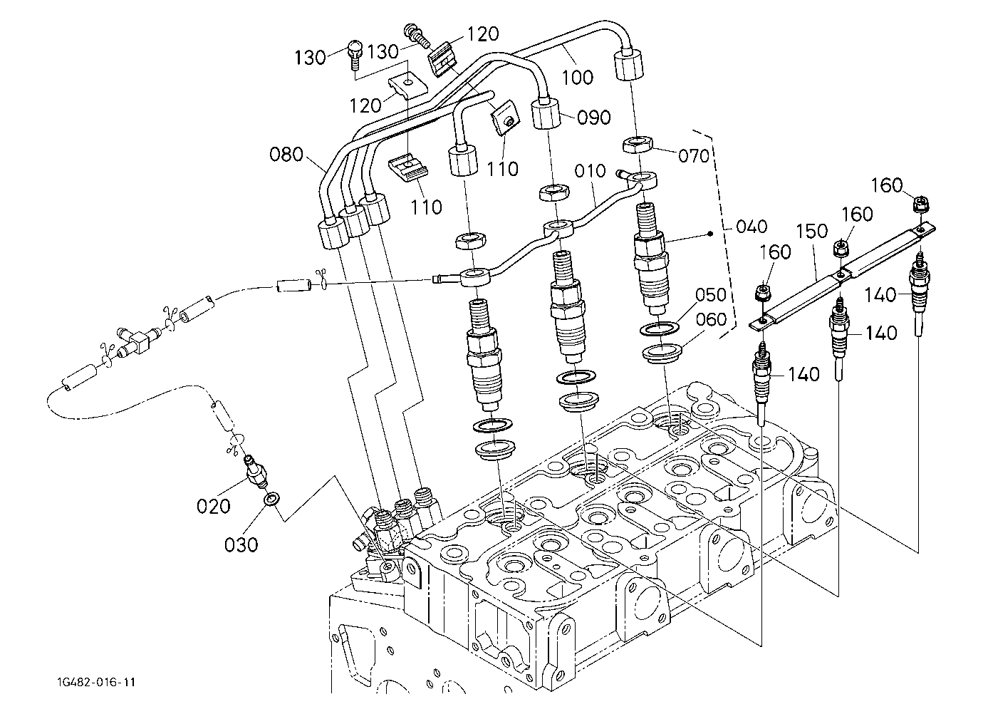 Nozzle Holder And Glow Plug
