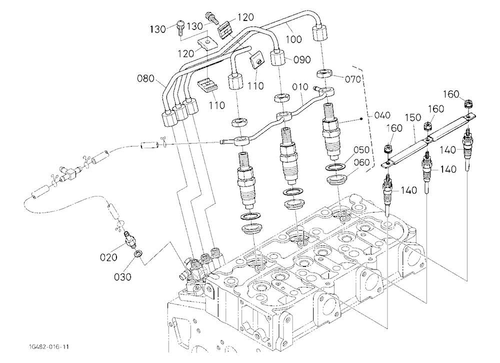 Nozzle Holder And Glow Plug