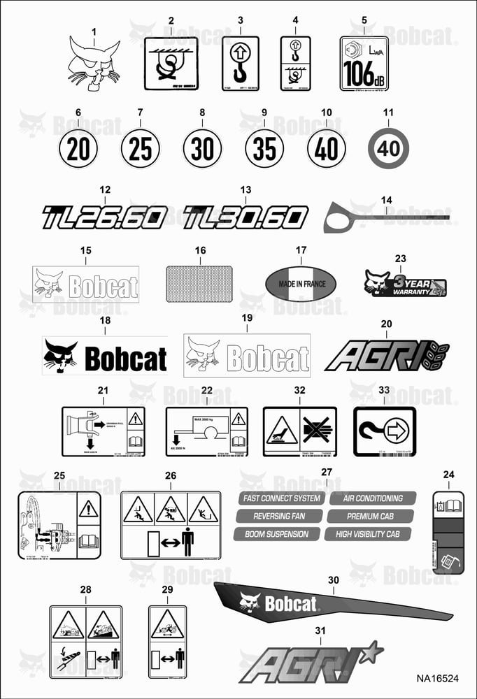 Decals (Outside)